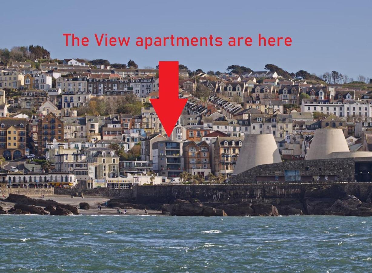 2 The View Apartments Ilfracombe - Seafront, Parking, Lift, Ev מראה חיצוני תמונה